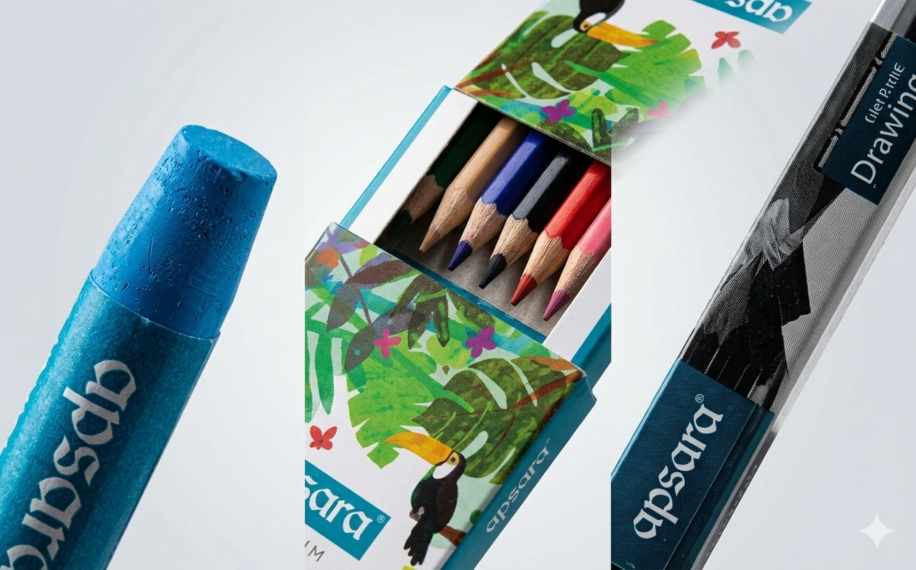 Apsara Designer’s Kit - Premium All-in-One Stationery Set for Students and Aspiring Artists (Complete Art & Writing Pack) A+ content image