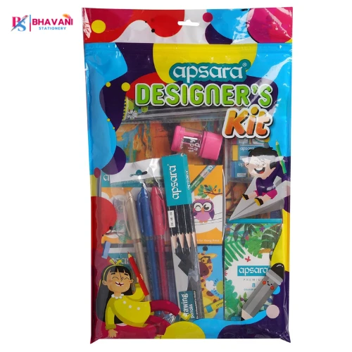 Apsara Designer’s Kit - Premium All-in-One Stationery Set for Students and Aspiring Artists (Complete Art & Writing Pack)